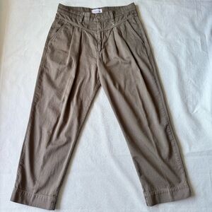 Sundry Comfort Tan Ankle Cropped Pants Size 29
